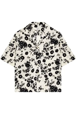 LANEUS Camisa de bowling Boxy