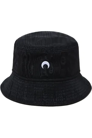 Marine Serre Gorro de pescador con logo bordado