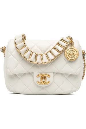 CHANEL Bolsa crossbody Small Quilted Caviar Twist Your Buttons Flap 2021-2024