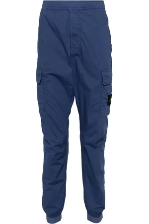 Stone Island Pantalones con distintivo Compass