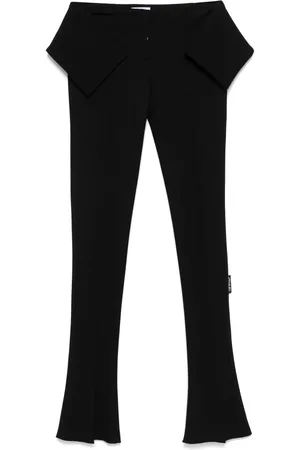 OFF-WHITE Pantalones slim con detalle de cinturón