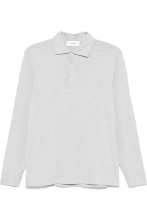LARDINI Playera tipo polo manga larga