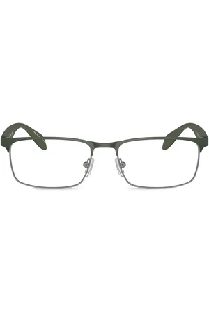Emporio Armani Lentes con armazón rectangular