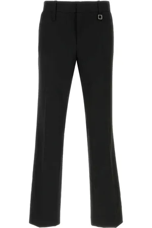 WOOYOUNGMI Pantalones con dobladillo vuelto