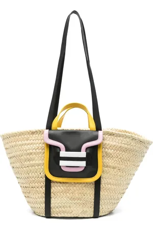 Pierre Hardy Bolsa bucket de raffia
