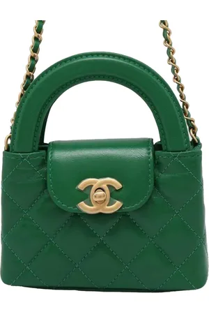 CHANEL Bolsa satchel Nano Aged Calfskin Kelly Shopper Bag 2021-2024