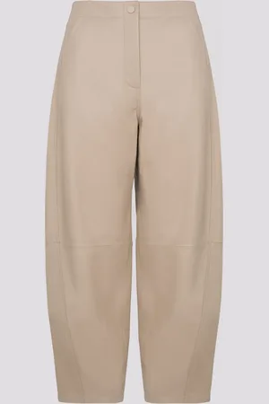 YVES SALOMON Leather trousers