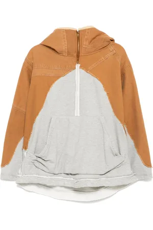 GREG LAUREN Hoodie con paneles