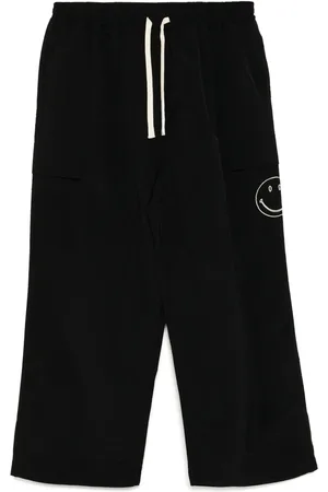 JOSHUA SANDERS Pantalones cargo con logo bordado