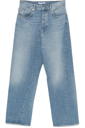 Sunflower Jeans anchos con diseño retorcido