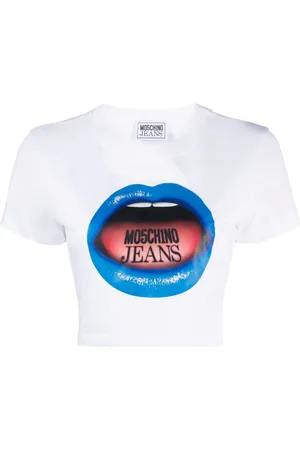 Moschino Playera corta con estampado gráfico