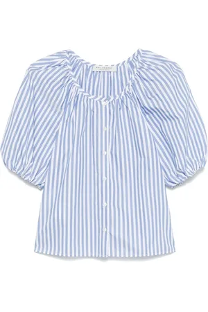 Serafini Camisa con rayas estampadas