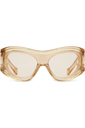 Burberry Lentes de sol estilo visor con aberturas
