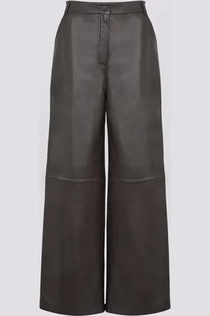 YVES SALOMON Leather trousers