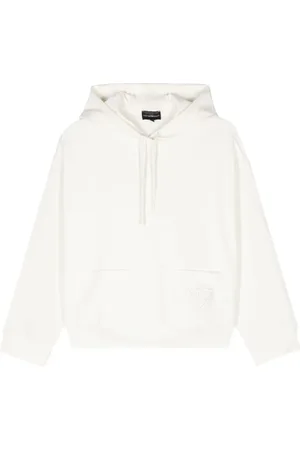 Emporio Armani Hoodie con logo bordado