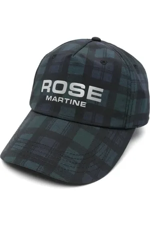 MARTINE ROSE Gorra de béisbol con logo estampado