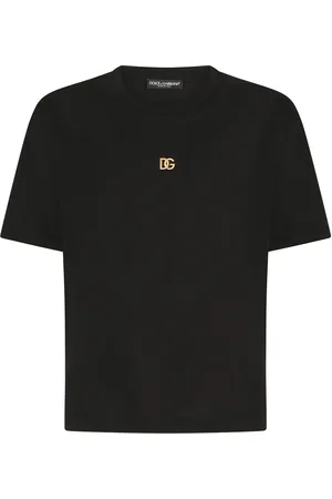 Dolce & Gabbana Playera con placa del logo