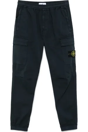 Stone Island Pantalones cargo con motivo Compass