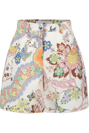 Etro Shorts con estampado de cachemira