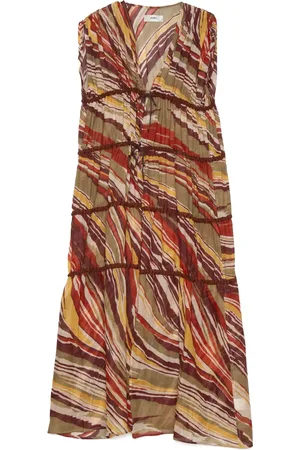 Muller Of Yoshiokubo Vestido con motivo abstracto