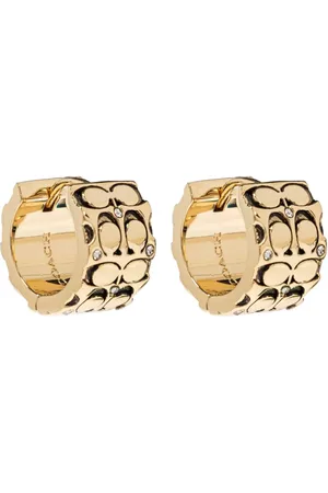 Coach Aretes Quilted Signature