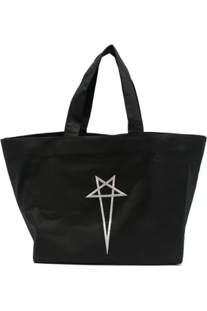 Rick Owens Tote con logo bordado
