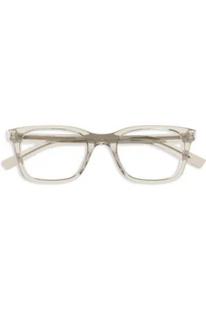 Saint Laurent Lentes con armazón transparente