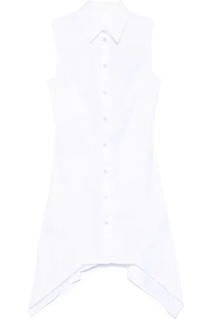 Helmut Lang Vestido corto con detalle de bustier