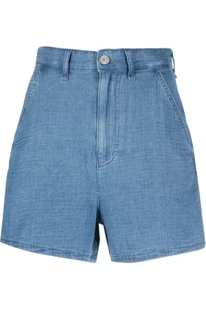 Emporio Armani Shorts de mezclilla con tiro alto