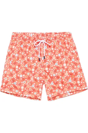 BARBA Shorts de playa con estampado floral