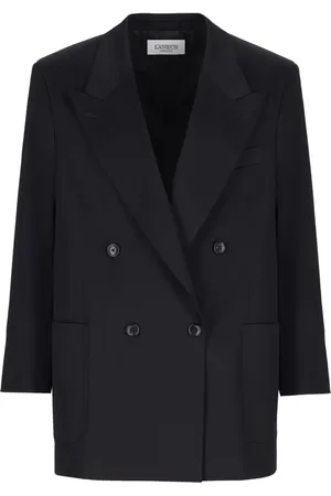 LANEUS Blazer con doble botonadura
