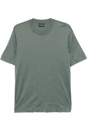 Emporio Armani Playera con logo bordado