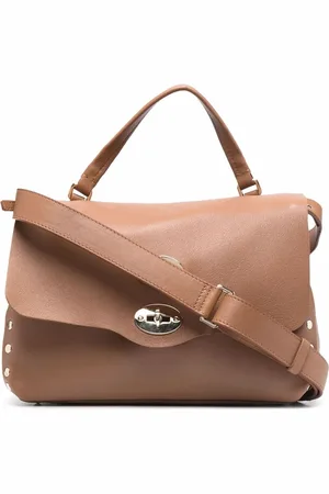 Zanellato Postina studded leather tote bag
