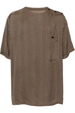 UMA WANG Playera con motivo estampado