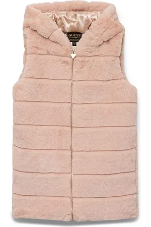 Guess Chaleco de pelo artificial