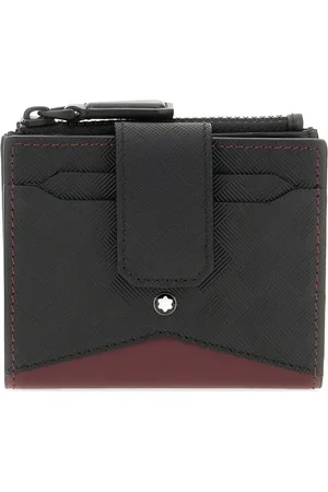 Montblanc Cartera con diseño de dos tonos