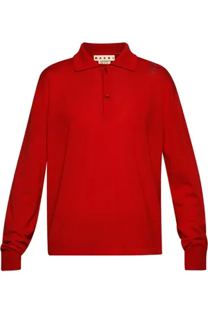 Marni Playera tipo polo con logo bordado