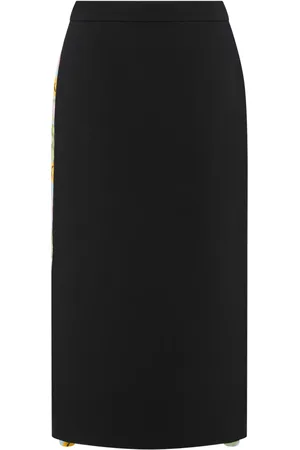 Moschino Falda midi con paneles