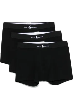 Ralph Lauren Pack de tres bóxeres con logo en la pretina
