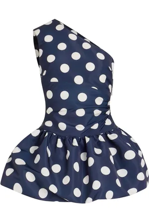 Patou Vestido corto con un hombro descubierto