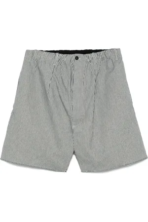 Random Identities Shorts con motivo de rayas