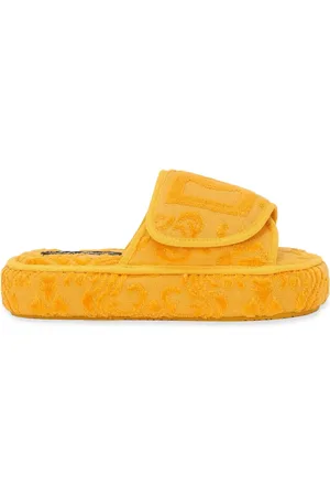 Dolce & Gabbana Slippers con logo bordado