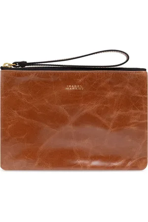 Isabel Marant Bolsa de mano con efecto arrugado
