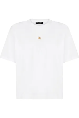 Dolce & Gabbana Playera con placa del logo