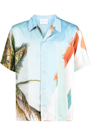 BLUE SKY INN Camisa manga corta con estampado gráfico