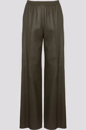 YVES SALOMON Leather trousers