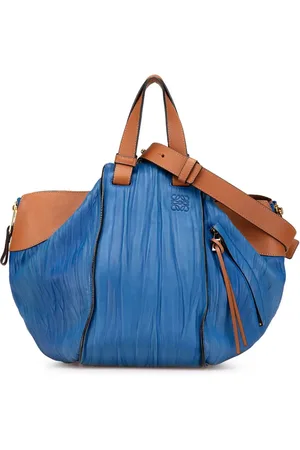 Loewe Bolsa satchel Large Bicolor Leather Hammock Bag 2010-2024