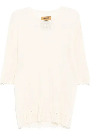 UMA WANG Playera tejida