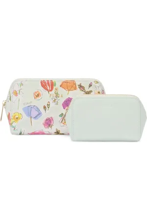Furla Cosmetiquera con estampado floral