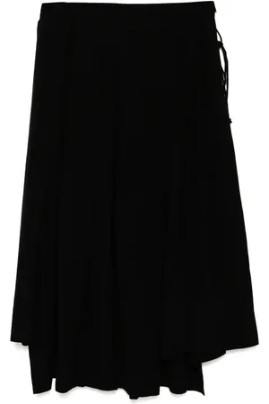 YOHJI YAMAMOTO Falda con pliegues